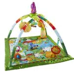 Fisher-Price Palestrina Neonato Tucano con Luci e Musica, Tappetino Lavabile