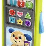 Fisher-Price Smartphone Scorri e Impara, telefono giocattolo didattico per bambini