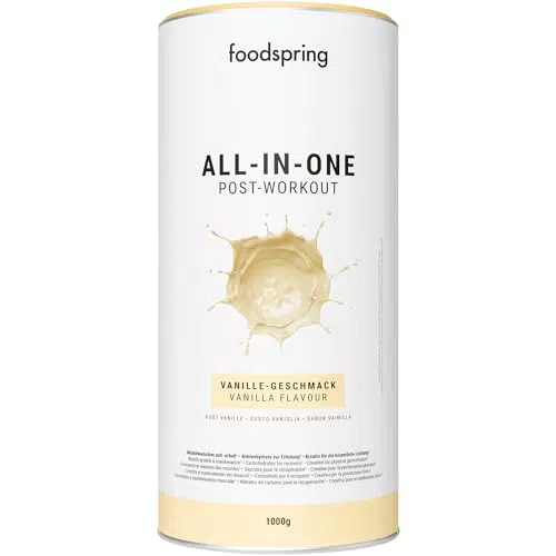 foodspring Shake Post Workout All-in-One per crescita muscolare e recupero