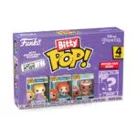 Funko Bitty Pop! Disney Princess - Rapunzel, Merida, Moana e Figura Misteriosa