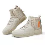 FUSHITON Scarpe da Ginnastica Alte Uomo - Sneakers Sportive Casual per Corsa
