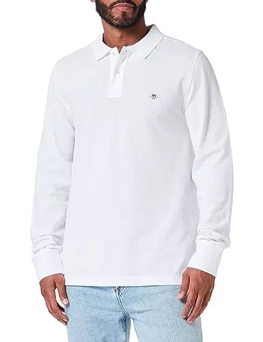 GANT Reg Shield LS Pique Rugger Polo