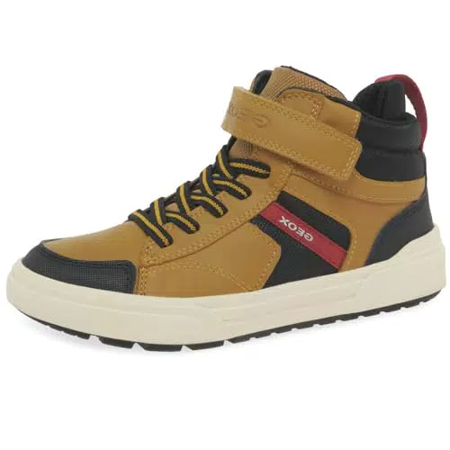 Geox J Weemble Boy A, Scarpe Bambini e ragazzi, Dk Yellow Black