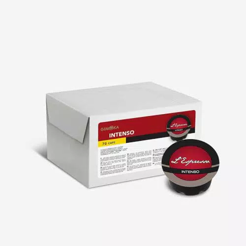 Gimoka Espresso Intenso 12/13 - Capsule compatibili Lavazza A Modo Mio