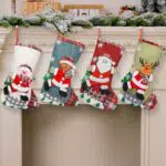 GiReich Calze di Natale da Riempire per Decorazioni Festive e Regali