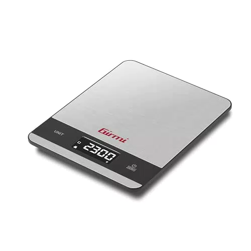 Girmi PS05 Bilancia da Cucina Elettronica con Display ad Alta Luminosità e Funzione TARA