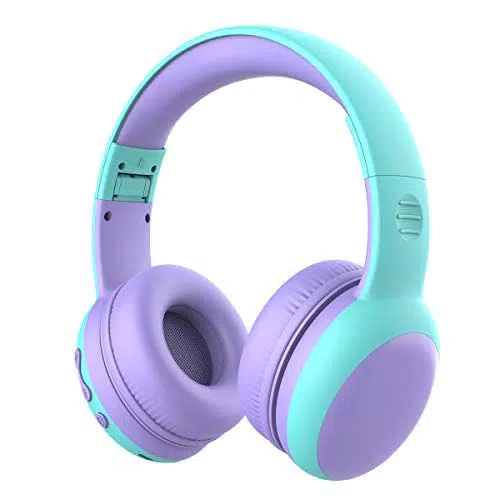 Gorsun Cuffie Bluetooth per Bambini con Limitatore Audio a 85 dB e Microfono