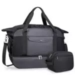 Tote Bag da Viaggio per Donne - Borsa Sportiva con Scomparto per Scarpe