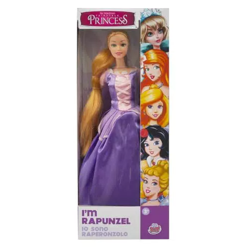 Grandi Giochi Princess Raperonzolo Bambola 30 cm - Giocattolo per Bambini