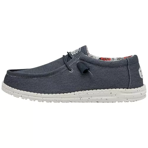 Hey Dude Wally Stretch Canvas Moccasin Uomo