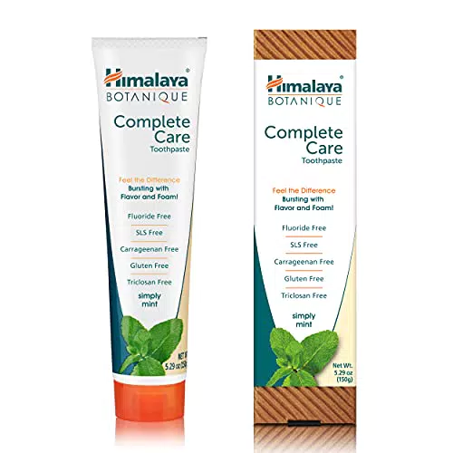 Himalaya Botanique Simply Mint Toothpaste per Denti Forti e Gengive Sane