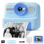 HiMont Macchina Fotografica Istantanea per Bambini HD 1080P con Scheda 32 GB