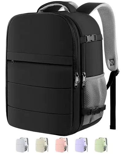 HOTOR Zaino da Viaggio per Laptop 15,6" - Bagaglio a Mano Approvato Volo