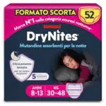 Huggies Drynites Mutandine Assorbenti per Bambina - Design Disney