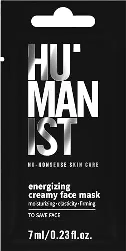 Humanist Maschera Viso Energizzante per Uomo - Idratante e Rassodante con Caffeina