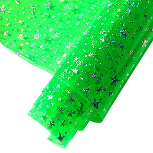 HYANG Holographic Star PVC Vinyl per Fai da Te e Creazioni Artigianali