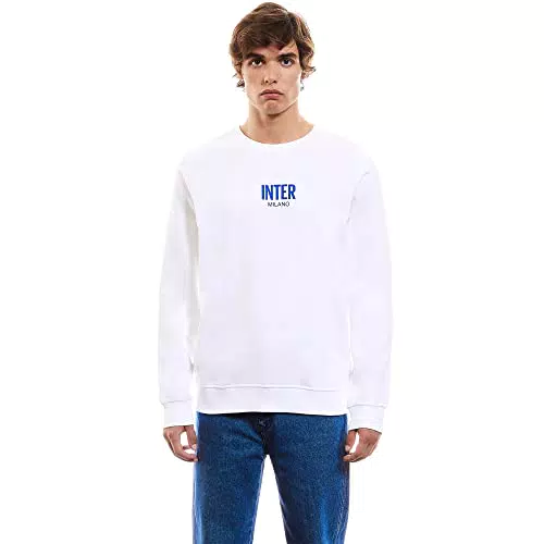Inter Felpa Girocollo Uomo Prodotto Ufficiale Collezione Esclusiva Unisex