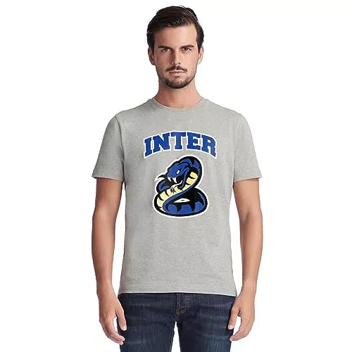 Inter T-Shirt Ufficiale Nerazzurri, Design Biscione, Collezione Back to Stadium