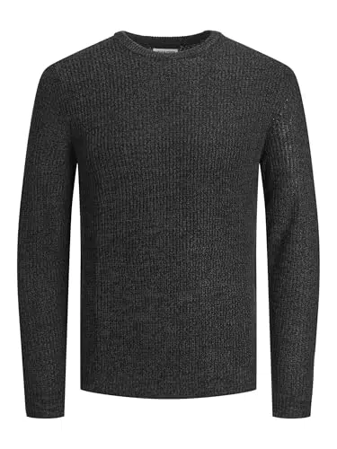 Jack & Jones Jjelewis Maglione Lavorato a Maglia Crew Neck