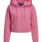 Jack & Jones Felpa Jxabbie con Zip e Cappuccio Uomo