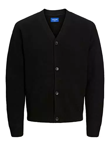 Jack & Jones Cardigan Maglione Lavorato a Maglia Uomo
