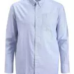Jack & Jones Camicia Tinta Unita Manica Lunga Taglie Forti Basic JJEOXFORD