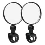 JSKWIKE Specchietto Retrovisore per Bicicletta 360° Regolabile per Manubrio