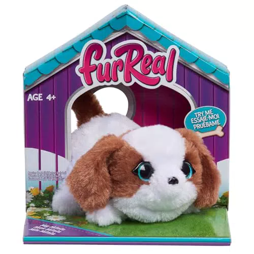 Just Play FurReal My Minis Puppy - Peluche interattivo per bambini dai 4 anni