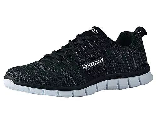 Knixmax Scarpe da Ginnastica Basse Unisex Casual per Camminata e Jogging