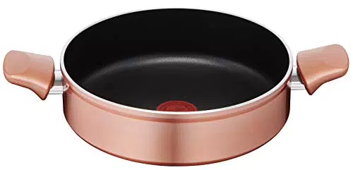Lagostina Tegame Antiaderente in Alluminio con Indicatore Cottura Thermo-Signal