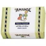 L'AMANDE Sapone Mani Vegetale Neutro per Pelli Sensibili, Idratante e Nutriente