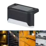 Lampade solari per scale e terrazze - Luci LED per giardino e recinzione