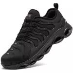 LARNMERN Scarpe Antinfortunistiche Uomo Leggere e Traspiranti con Punta in Acciaio