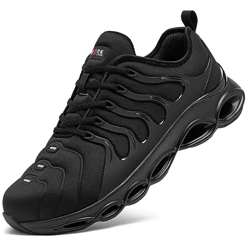LARNMERN Scarpe Antinfortunistiche Uomo Leggere e Traspiranti con Punta in Acciaio