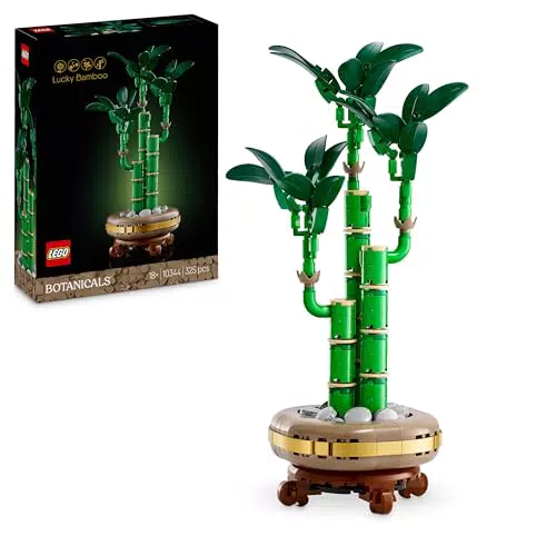 LEGO Botanicals Bambù del Buon Auspicio - Pianta Artificiale per Arredamento