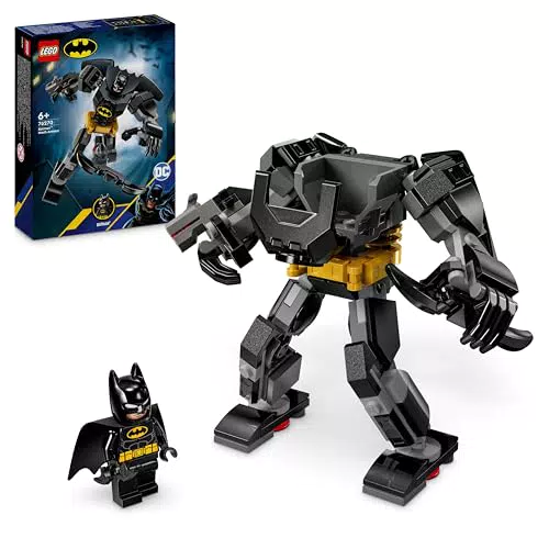LEGO Armatura Mech di Batman - Action Figure Robot Snodabile per Bambini 6+