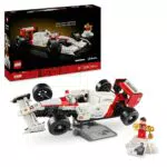 LEGO Icons McLaren MP4 4 - Modellino da Costruire F1 con Minifigure Ayrton Senna