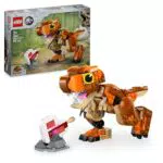 LEGO Jurassic World T. Rex Giocattolo con Mascella Apribile, Gioco di Ruolo 76967