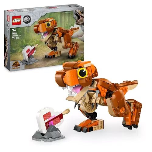 LEGO Jurassic World T. Rex Giocattolo con Mascella Apribile, Gioco di Ruolo 76967