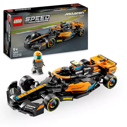 LEGO Speed Champions Monoposto da Corsa McLaren F1 2023 - Modellino da Costruire