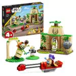 LEGO Star Wars Tempio Jedi su Tenoo con Maestro Yoda e Speeder Bike 75358