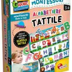 Liscianigiochi Alfabeto Tattile Montessori - Gioco educativo 3-6 anni