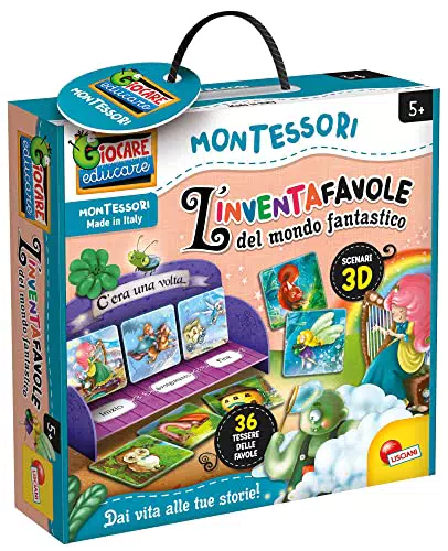 Liscianigiochi- Montessori l'Inventafavole del Mondo Fantastico