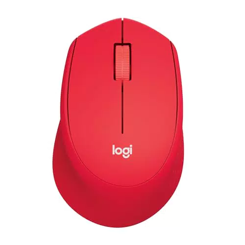 Logitech M330 Silent Plus Mouse Wireless 2,4 GHz con Ricevitore USB Nano