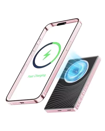 Magsafe Power Bank 10000mAh Wireless 20W Ricarica Rapida USB C per iPhone