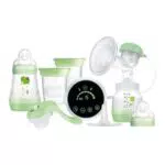 MAM Tiralatte Elettrico e Manuale 2 in 1 con 9 Livelli di Stimolazione