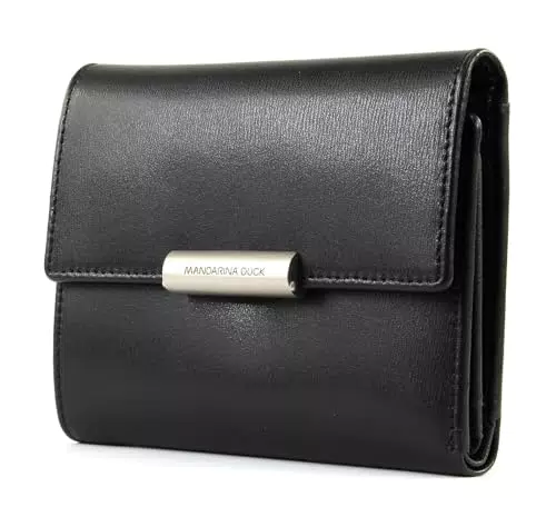 Mandarina Duck Hera 3.0 Portafoglio Donna, Design Elegante e Funzionale