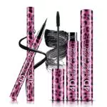 MKNZOME Mascara Volume e Eyeliner Liquido Waterproof per Occasioni Speciali
