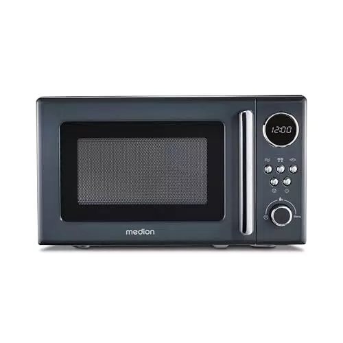 MEDION Microonde MD15000, 800W, 5 Impostazioni, 8 Programmi Automatici