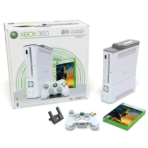 Microsoft Xbox 360 Showcase - Set di costruzione con controller e luci LED